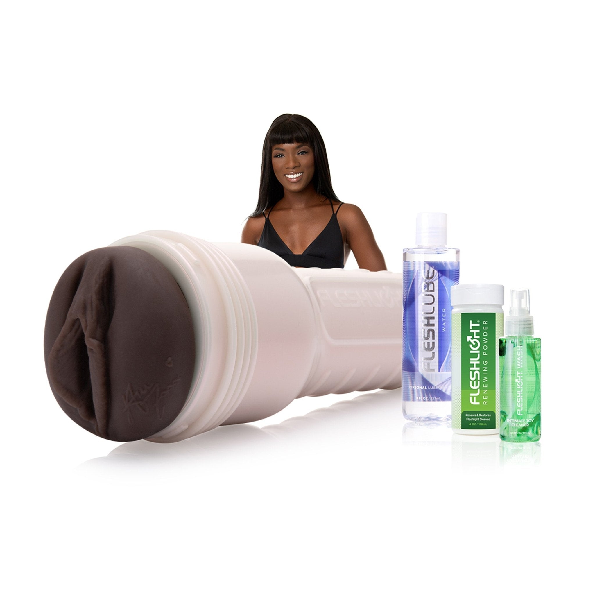 Ana Foxxx Pornstar Fleshlight Gift Pack With Lube Care Supplies